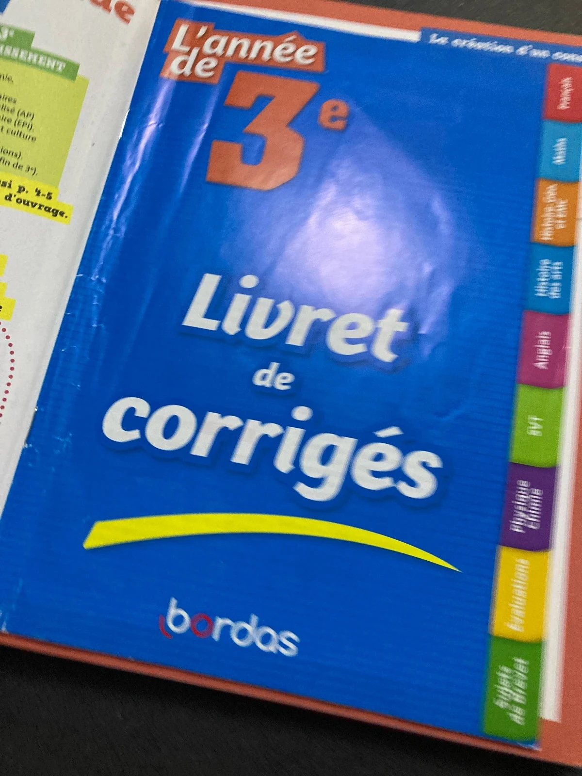 Brevet collet 3 eme toutes matières  revision bordas – photo 5